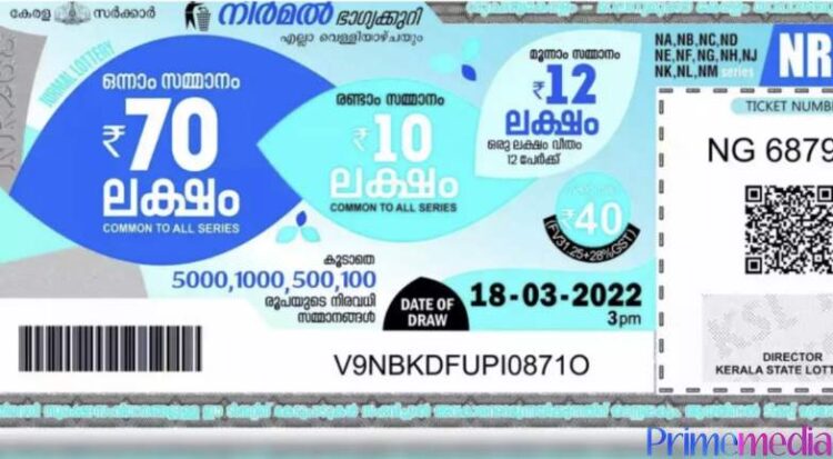 നിര്മല് ലോട്ടറി NR411 ഫലം പുറത്ത്. അടിച്ചോയെന്നറിയാന് നമ്പര് ഒത്തുനോക്കിക്കോളൂ;