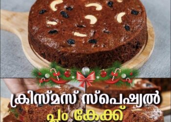 ക്രിസ്മസ് സ്പെഷ്യൽ പ്ലം കേക്ക് ഉണ്ടാക്കിയാലോ?