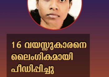 16 വയസ്സുകാരനെ ലൈംഗികമായി പീഡിപ്പിച്ചു; 19കാരി അറസ്റ്റിൽ