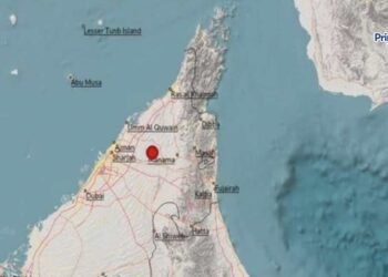 യുഎഇയിൽ നേരിയ ഭൂചലനം