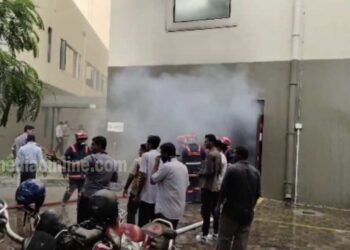 ടെക്നോപാര്ക്കിനുള്ളില് തീപ്പിടുത്തം; സംഭവം ഗോഡൗണില്