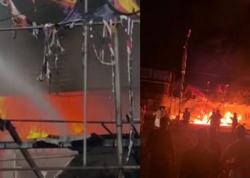 മലപ്പുറം കോട്ടക്കലിൽ വൻ തീപിടുത്തം