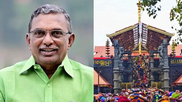 ശബരിമല സ്വർണ്ണക്കൊള്ള : എ.പത്മകുമാറിന്റെ ജാമ്യാപേക്ഷ വാദം പൂർത്തിയായി ; വിധി ഈ മാസം 12ന്