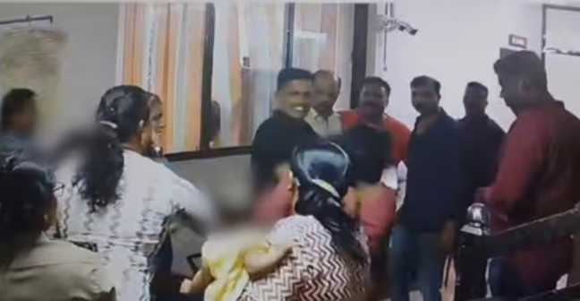 എറണാകുളത്ത് പോലീസിന്റെ ക്രൂരത; സ്റ്റേഷനിലെത്തിയ യുവതിയുടെ നെഞ്ചിൽ പിടിച്ചുതള്ളി, മുഖത്തടിച്ചു.